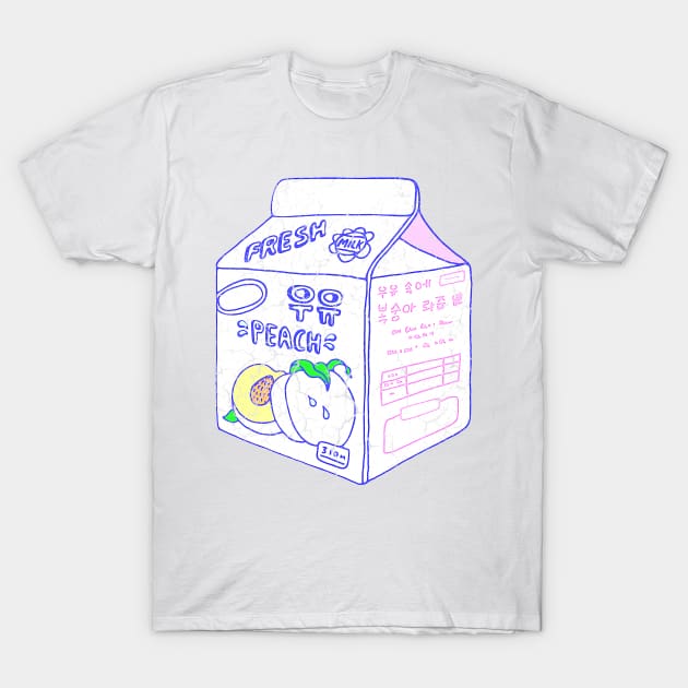 FRESH PEACH JUICE T-Shirt by MiaMagic